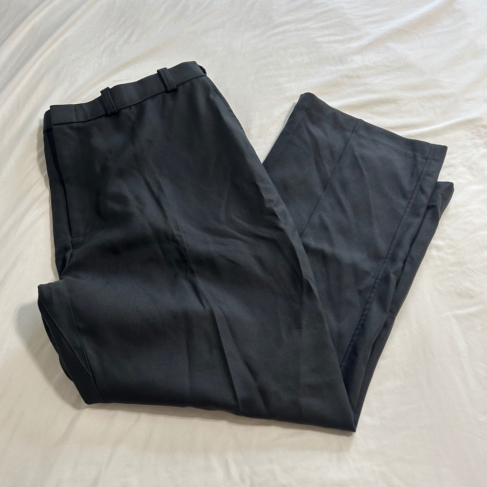 Galls TR605 Mens Uniform Trousers Charcoal Gray 100% Polyester Size 48x30 NEW